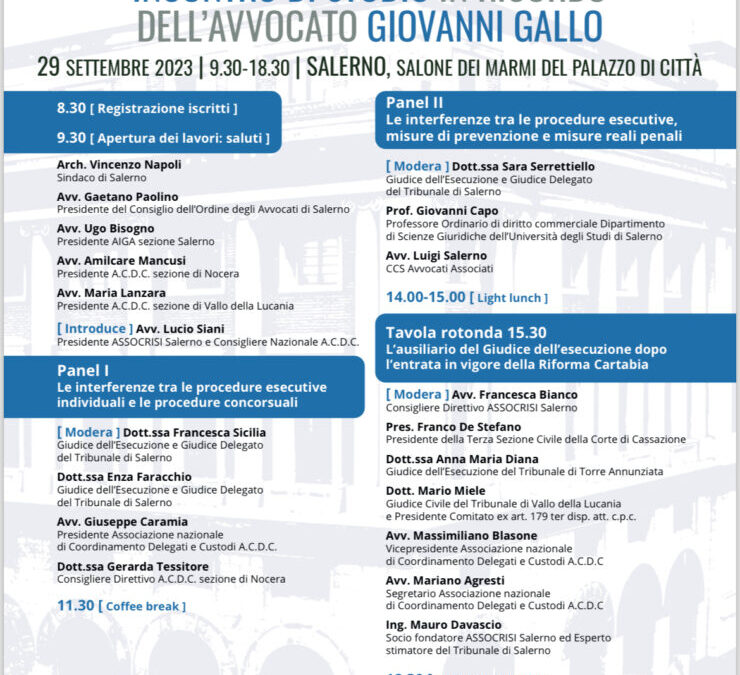 News dagli amici di Salerno