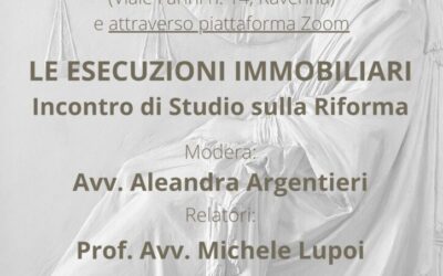 Le esecuzioni immobiliari – Ravenna 30.1.23